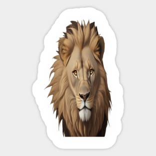 lion head Sticker